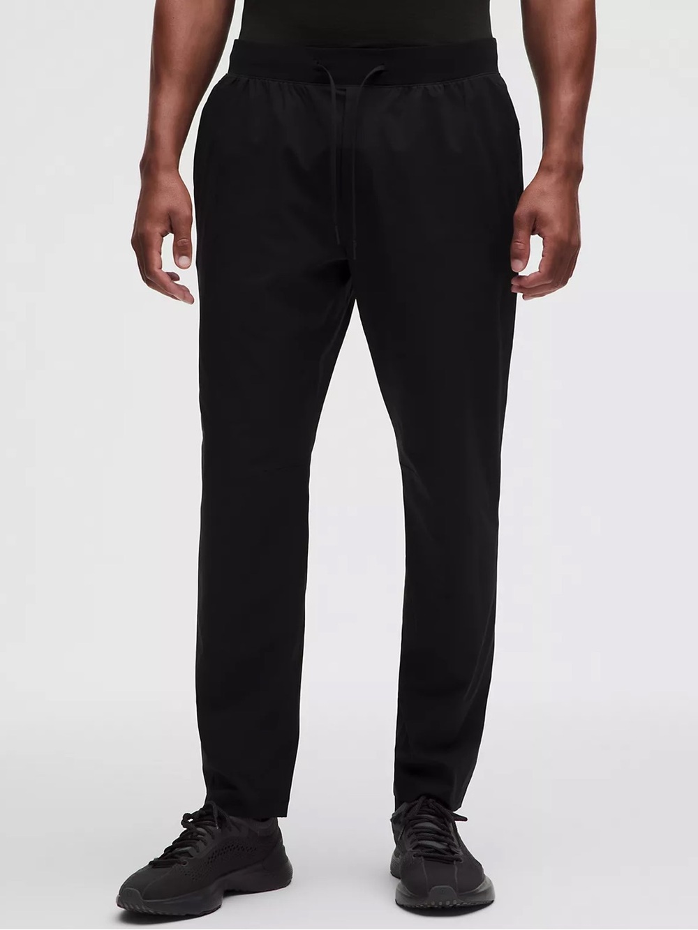 Lululemon Black Athleisure Zeroed In Slim-Fit Pant Size S